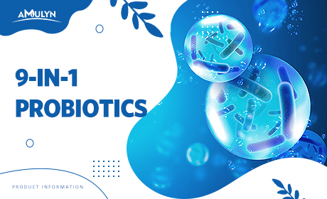 AMULYN 9 合 1 益生菌粉：克罗恩病管理的新方法